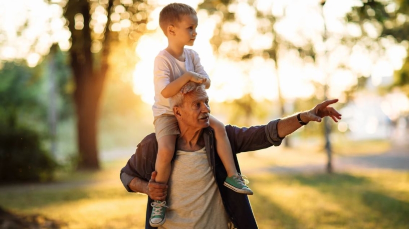 Grandpa and Grandson